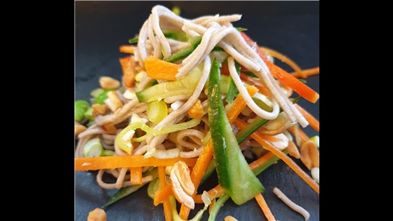 SALAD- Raw & Roasted Cauliflower (Serves 5-6) 