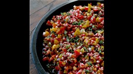 SALAD- Tomato & Pomegranate (Serves 5-6)