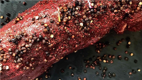 Eye Fillet rolled in Pink Peppercorn - 250g
