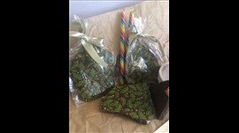 Rainbow Milk Chocolate Bark